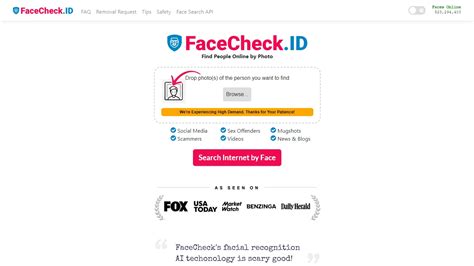 FaceCheck ID login como usar FaceCheck ID